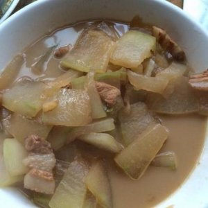 ​冬瓜炖肉最正宗做法白汤