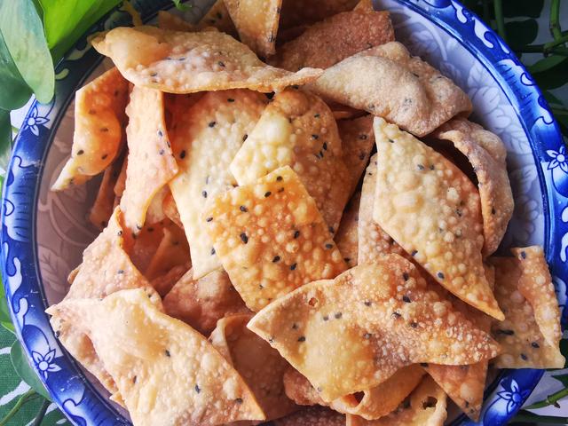 在家做麻叶如何做得酥脆（不用一滴水做好吃的麻叶）(2)