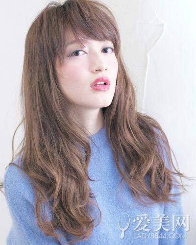 额头窄的女生适合的发型长刘海（9款窄额头女生修颜发型）(8)