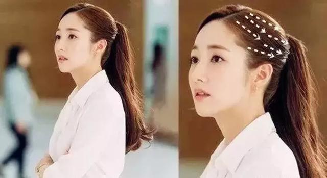 适合短发的明星高马尾(全靠这款发型金秘书才这么美)(28)