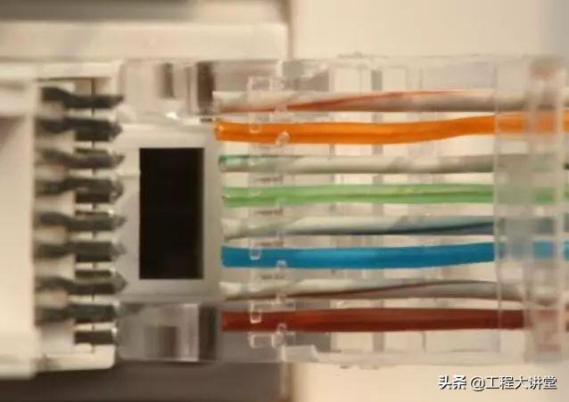 网络插座面板怎么接线(网线插座水晶头接法图解)