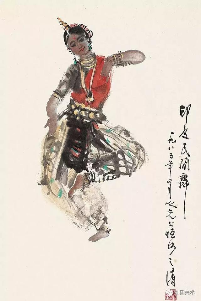 真正的国画写意人物画法（画人物国画要懂得）(17)