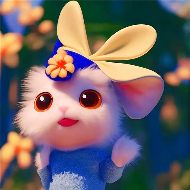 微信头像2023卡通兔子头像(软萌可爱兔子头像)(44)