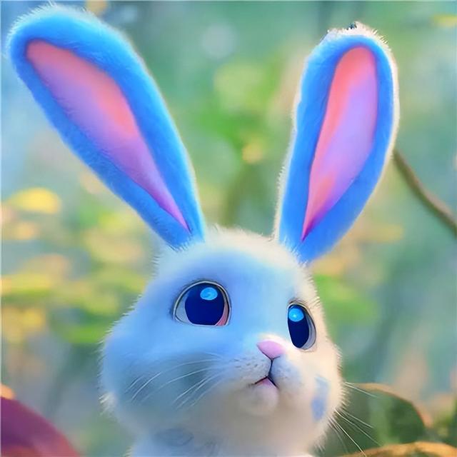 微信头像2023卡通兔子头像(软萌可爱兔子头像)(36)