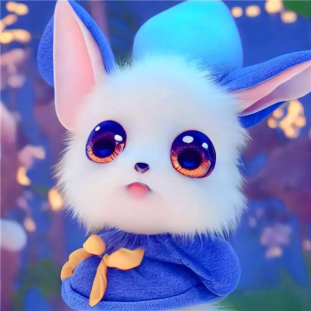 微信头像2023卡通兔子头像(软萌可爱兔子头像)(64)