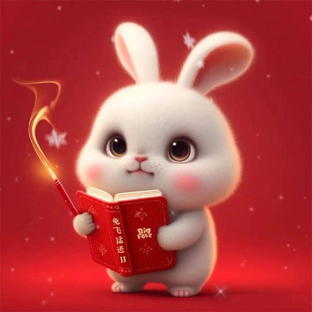 微信头像2023卡通兔子头像(软萌可爱兔子头像)(22)