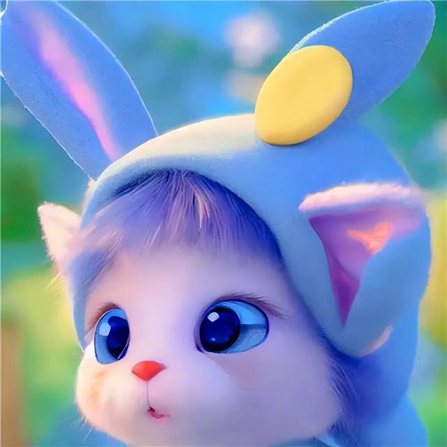 微信头像2023卡通兔子头像(软萌可爱兔子头像)(34)