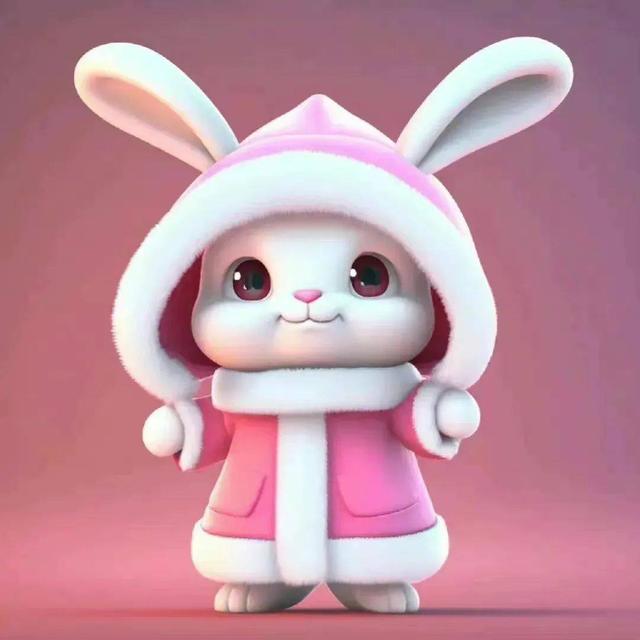 微信头像2023卡通兔子头像(软萌可爱兔子头像)(6)