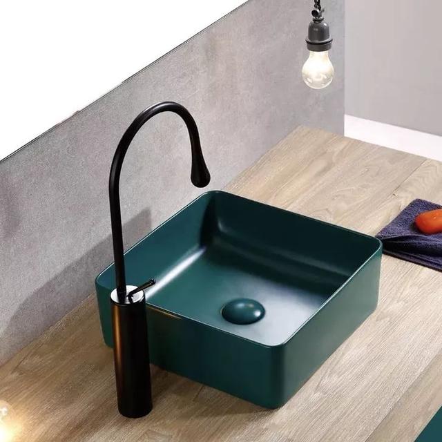 台盆柜最佳效果图(素材45款实用的台盆一体柜)(1)