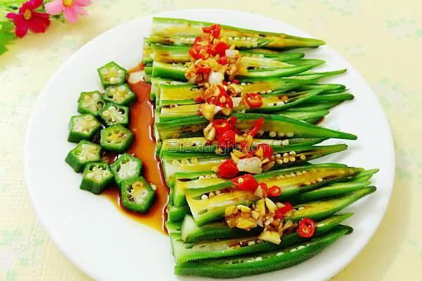 秋葵怎么凉拌才好吃家常做法（6种秋葵最鲜嫩爽口的做法）(1)