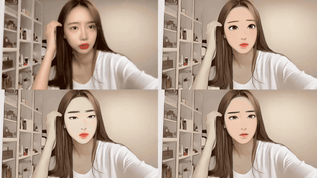 最近超流行的卡通滤镜漫画相机（一张自拍变6种风格漫画）(1)