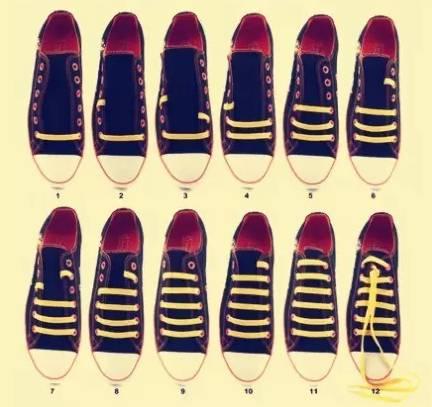 超好看的鞋带系法(10种高颜值的鞋带系法)(2)