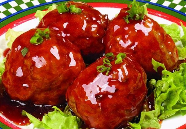 四喜丸子最经典做法(经典名菜四喜丸子)(1)