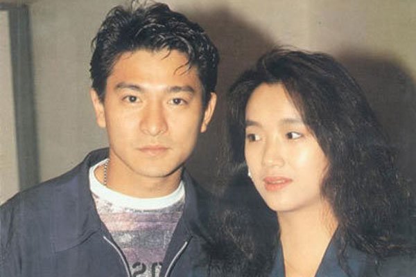 刘德华浑家朱丽倩图片 第一任浑家喻可欣是谁