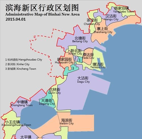 滨海新区包括哪几个区
