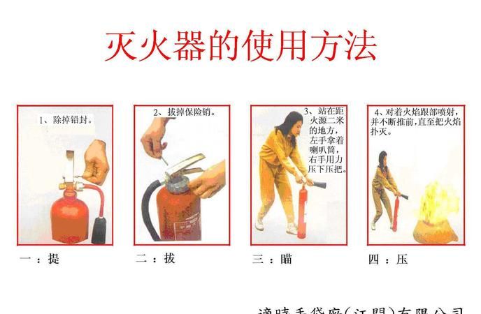 干火灭火器的指针指向什么颜色正常