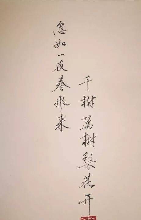 “忽如一夜春风来，千树万树梨花开，”是什么意思20世纪的科学成就为什么可以用这句诗来形容