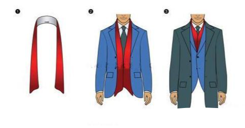 围巾打法图片,四方围巾的各种围法视频图17