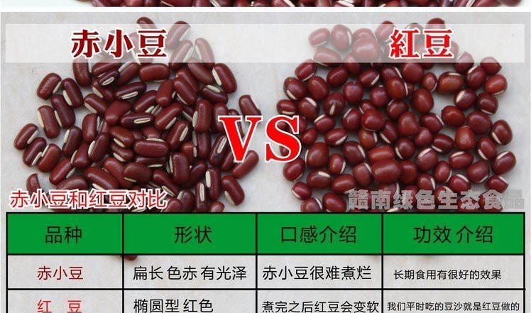赤小豆和红豆的区别与功效