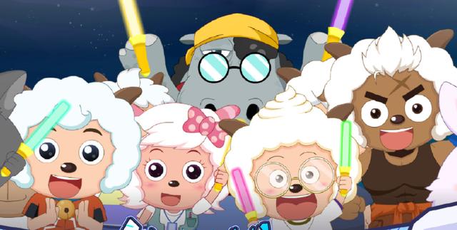 喜羊羊与灰太狼老版本合照(喜羊羊与灰太狼开播16周年上热搜)(6)