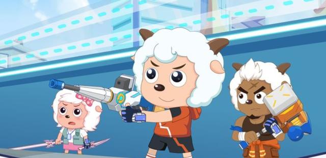 喜羊羊与灰太狼老版本合照(喜羊羊与灰太狼开播16周年上热搜)(4)