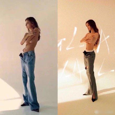 孟佳最近录制节目(孟佳拍半裸身封面)(7)