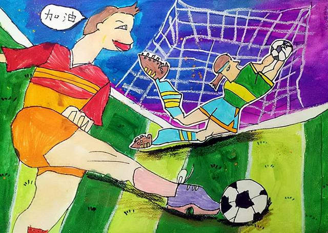 少儿美术作品大全欣赏(少儿美术大赛优秀作品赏析)(4)