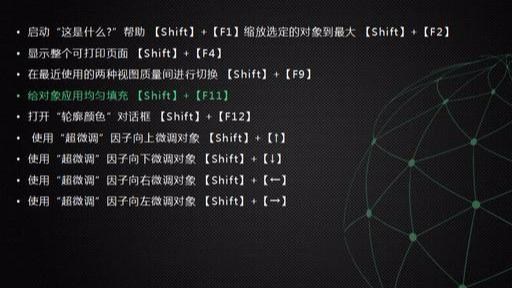cdr最常用快捷键大全(新手必备最全CDR快捷键)(12)