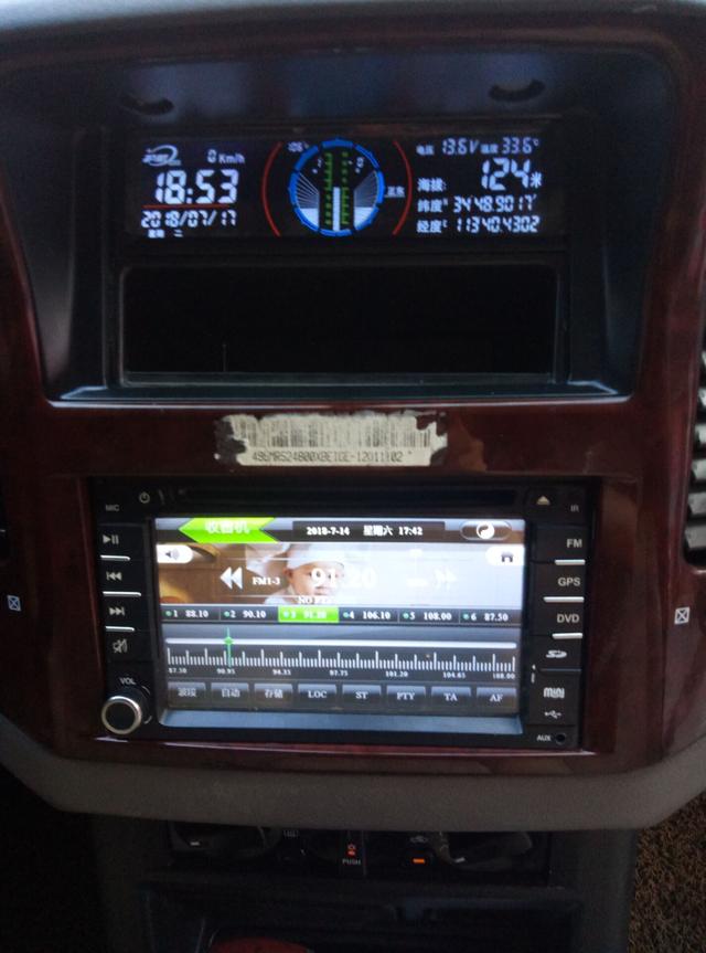 v73帕杰罗如何改装（三菱帕杰罗V73改装越野护航仪）(7)