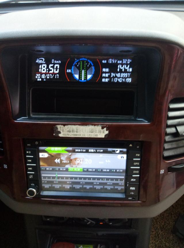 v73帕杰罗如何改装（三菱帕杰罗V73改装越野护航仪）(11)