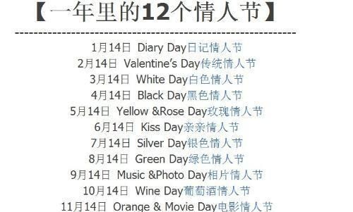 1月14日是什么情人节,一月14是什么情人节?图4