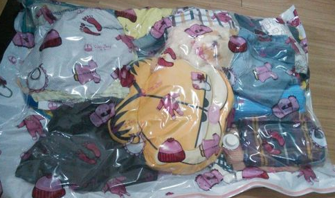 如何用吹风机抽真空袋,真空袋怎么做成的图9