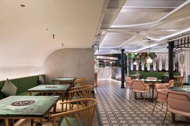 特色火锅店装修设计效果图大全(时尚简约风格火锅店装修设计)(3)