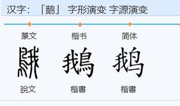 鹅的拼音和组词组词语  鹅的拼音和组词部首-第1张图片-