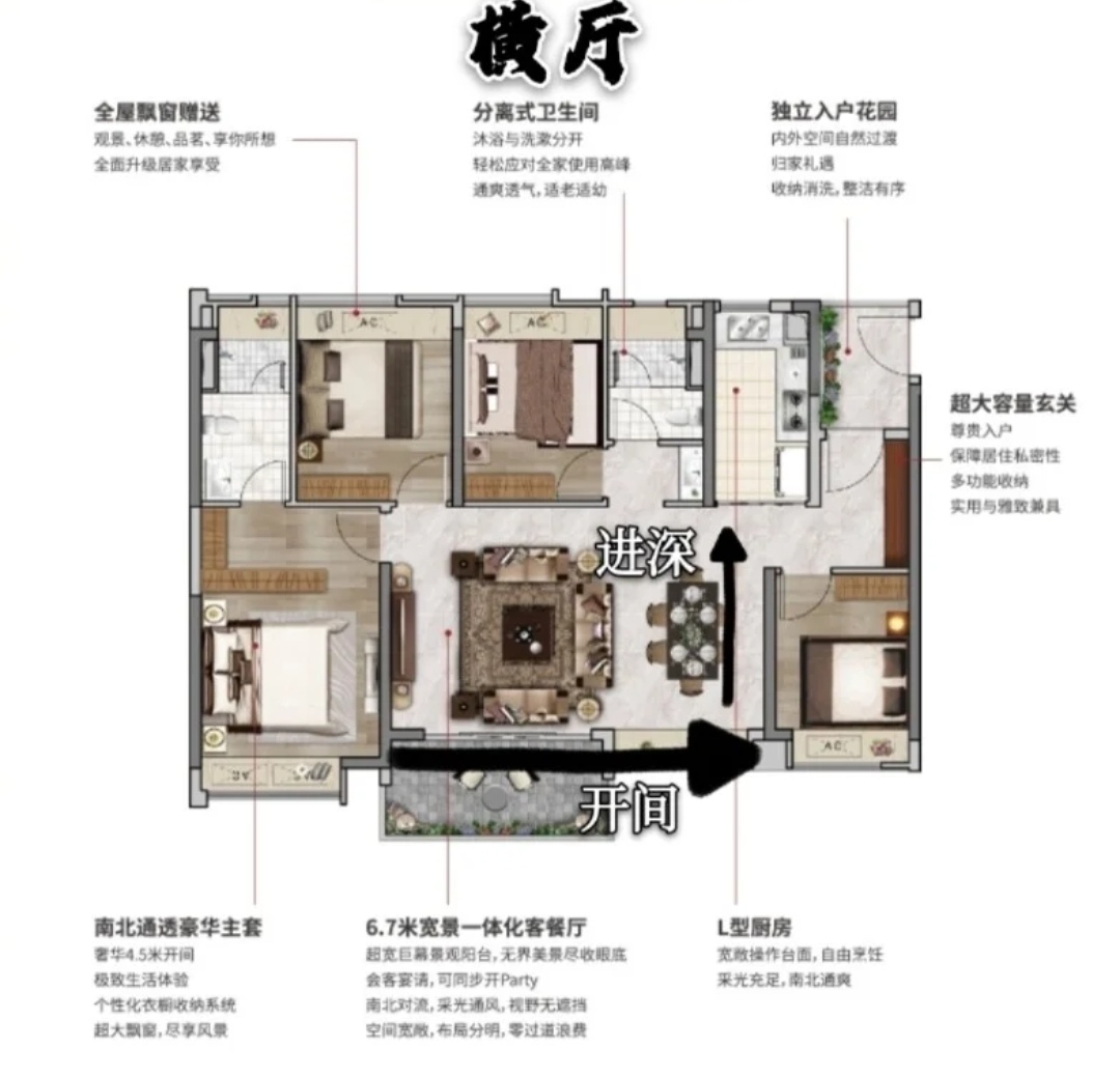 横厅好还是竖厅好竖厅和横厅的优缺点是什么（横厅和竖厅的区别）