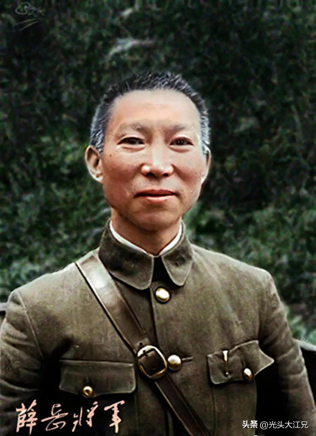 薛岳传简历和晚年(薛岳传将军简历)