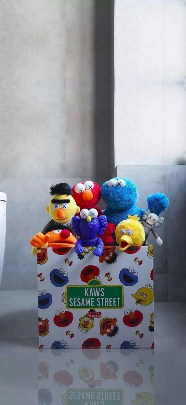 芝麻街kaws公仔正品多少钱(kaws和芝麻街什么关系)