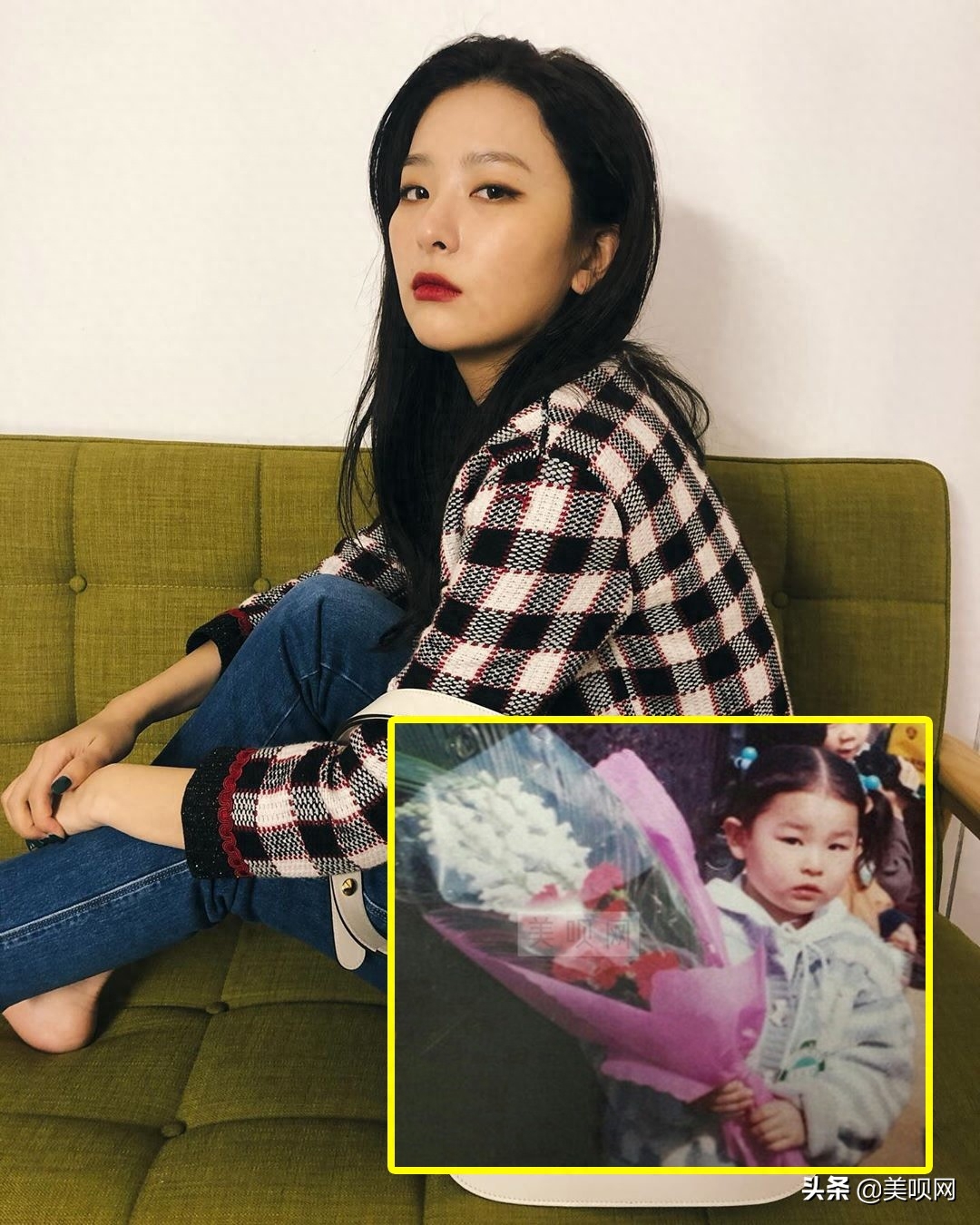 30位韩国爱豆童年照曝光!IU、裴珠泫天生丽质,差别最大的是她?