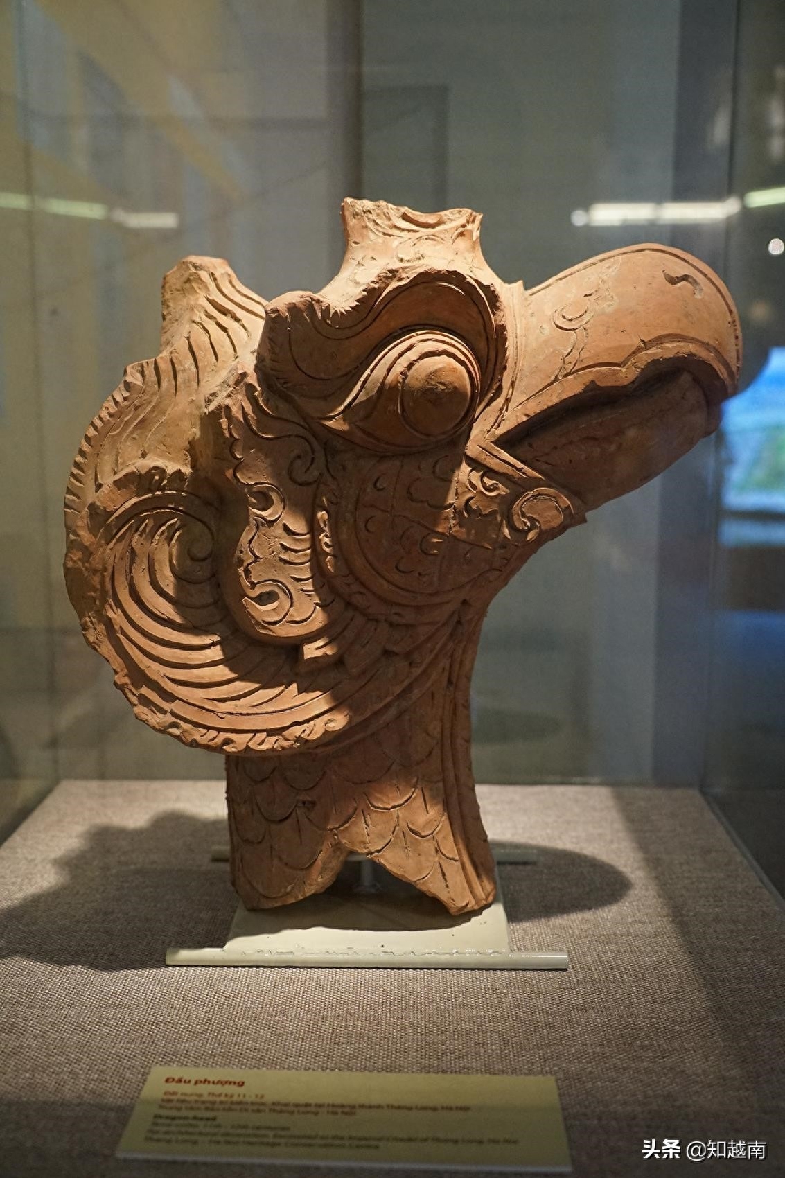 大越帝国“国徽”展览：都是越南历代帝国的图腾，多数都崇拜龙