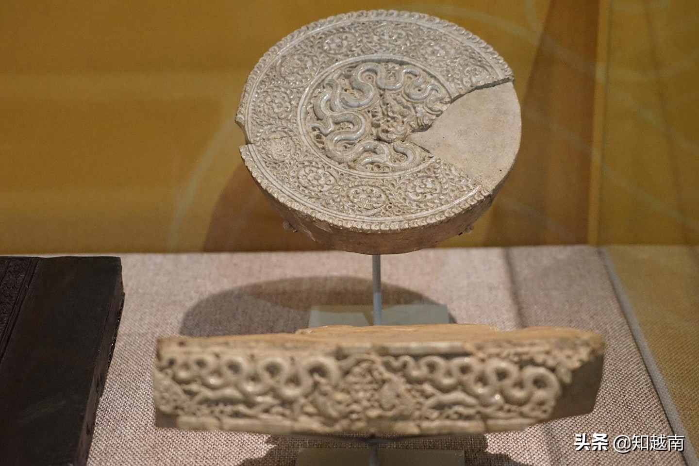 大越帝国“国徽”展览：都是越南历代帝国的图腾，多数都崇拜龙