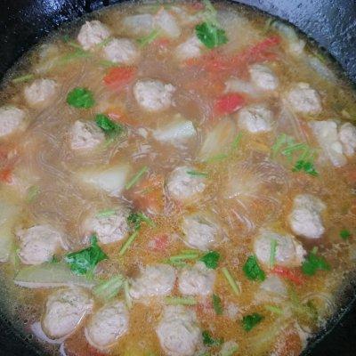 冬瓜粉丝丸子汤的做法大全(花10分钟做一道菜)(8)