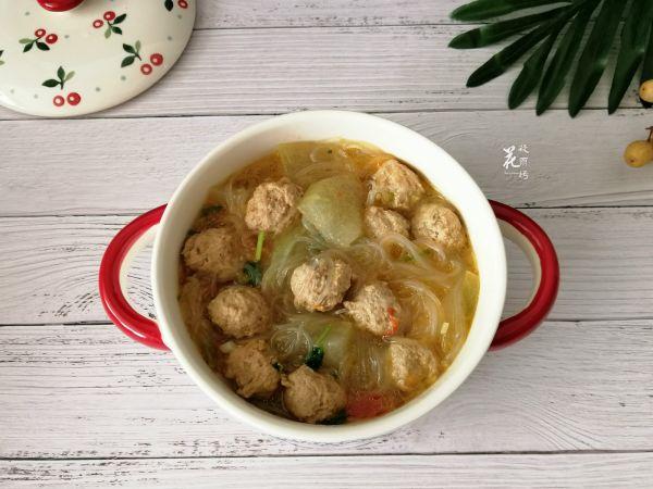 冬瓜粉丝丸子汤的做法大全(花10分钟做一道菜)(1)