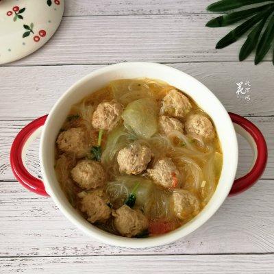 冬瓜粉丝丸子汤的做法大全(花10分钟做一道菜)(9)