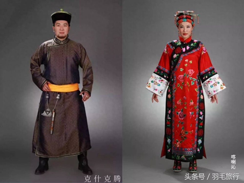 蒙古族28个部落的传统服饰