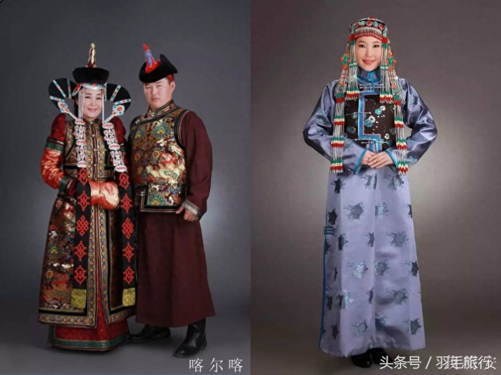 蒙古族28个部落的传统服饰