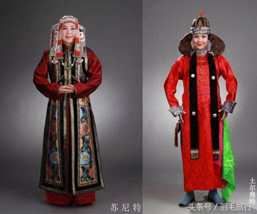 蒙古族28个部落的传统服饰
