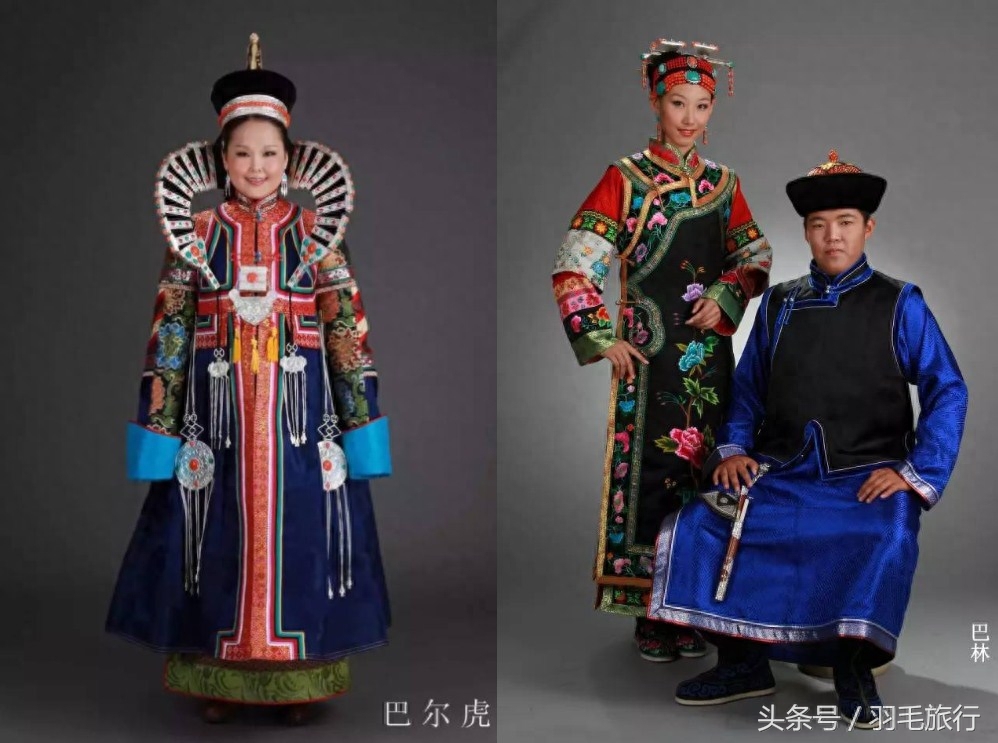 蒙古族28个部落的传统服饰