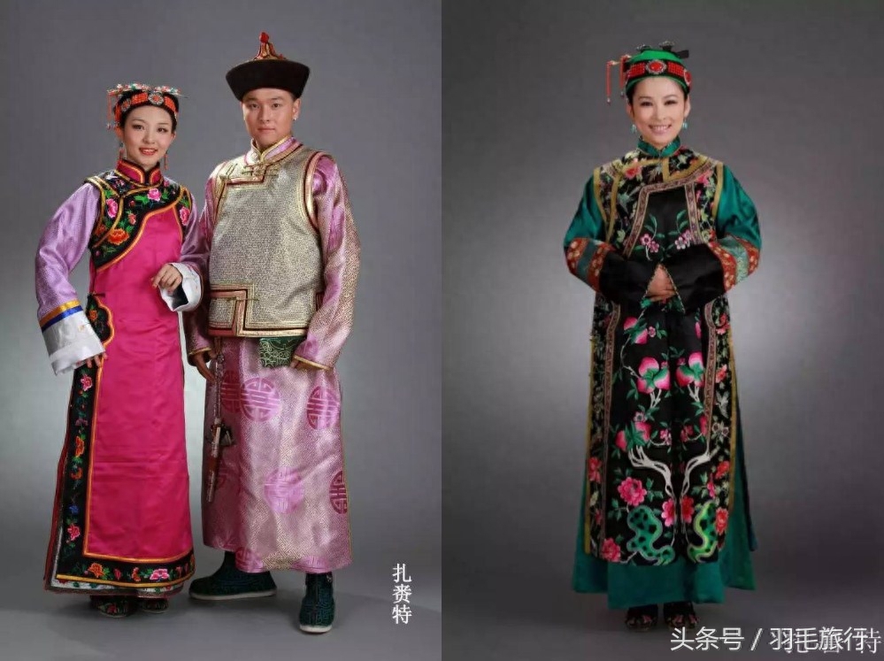 蒙古族28个部落的传统服饰