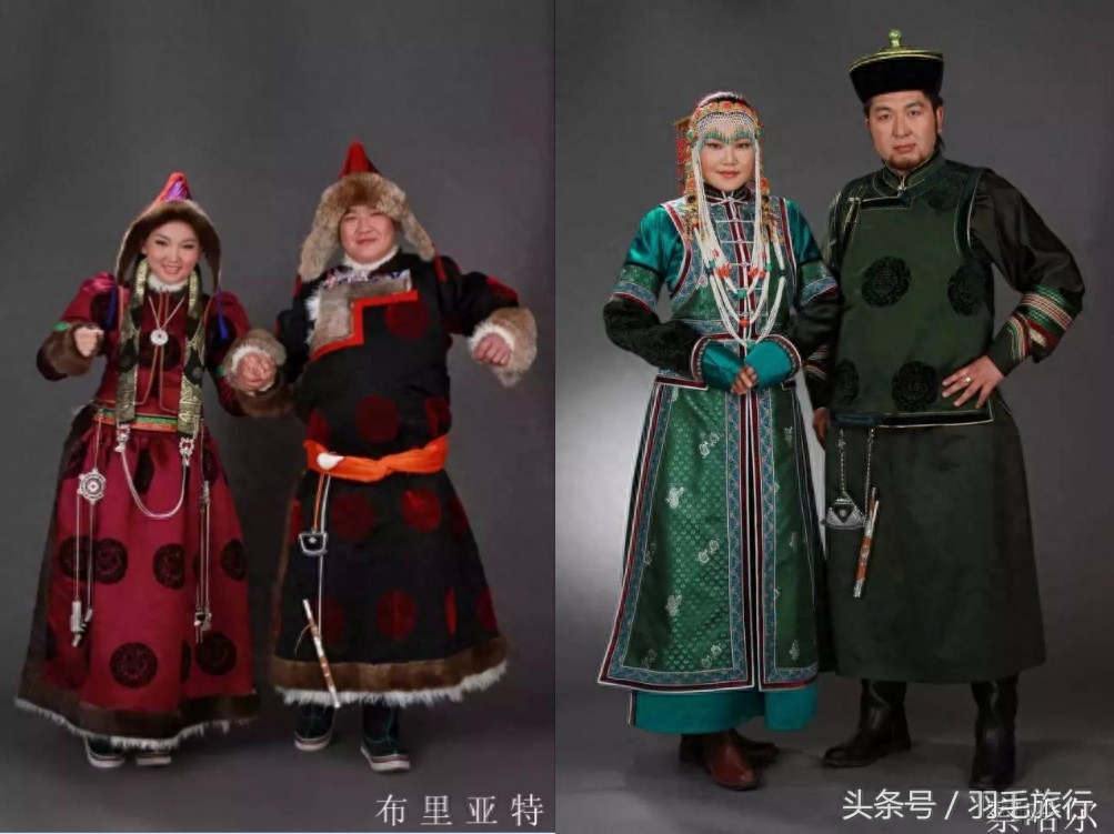 蒙古族28个部落的传统服饰