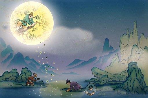 中秋节除了嫦娥奔月还有什么传说?这些神话故事你都知道吗?